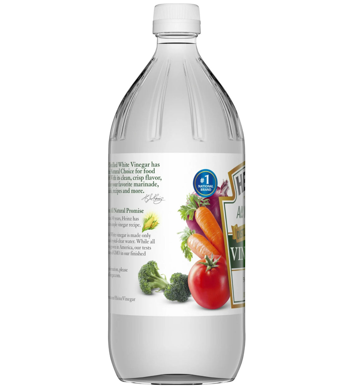 Heinz All Natural Distilled White Vinegar 5% Acidity 32oz