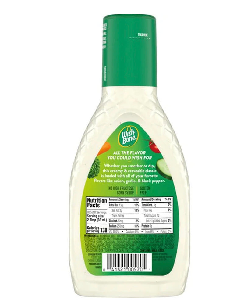 Wish Bone Ranch Dressing 8oz