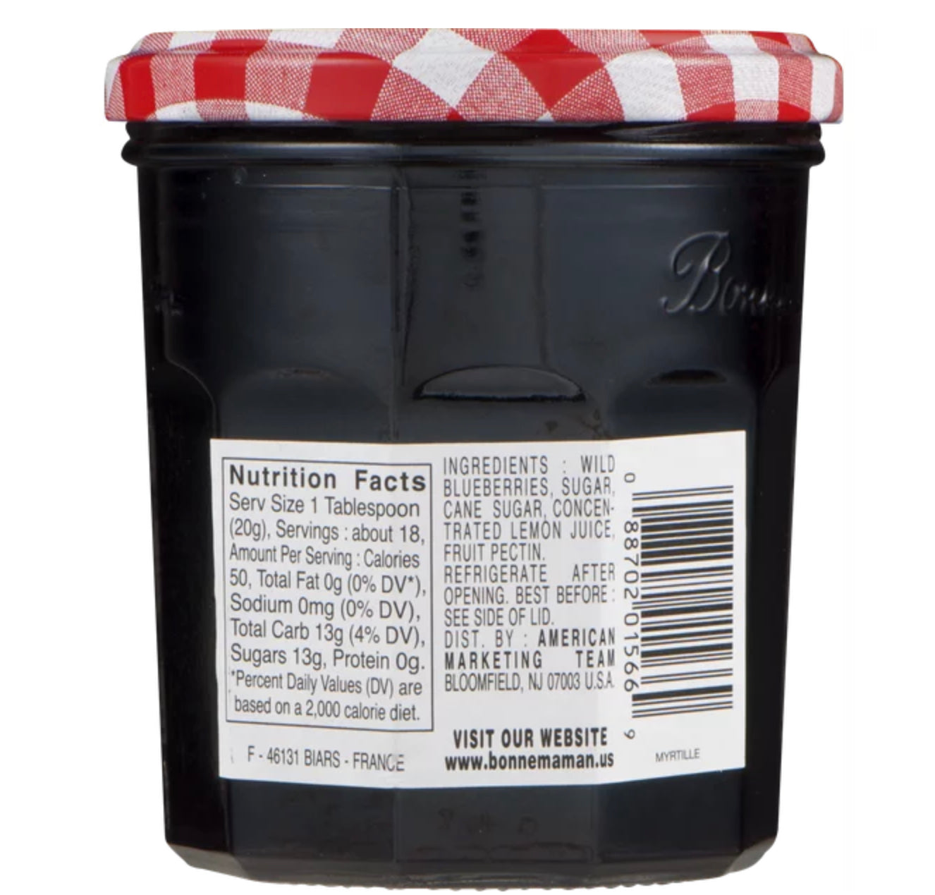 Bonne Maman Wild Blueberry Preserves 13oz