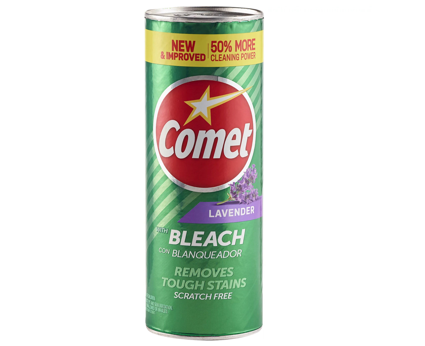 Comet All Purpose Cleaning Powder With Bleach Lavender 21oz