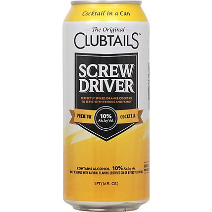 The Original Clubtails Screw Driver 24oz 10% abv