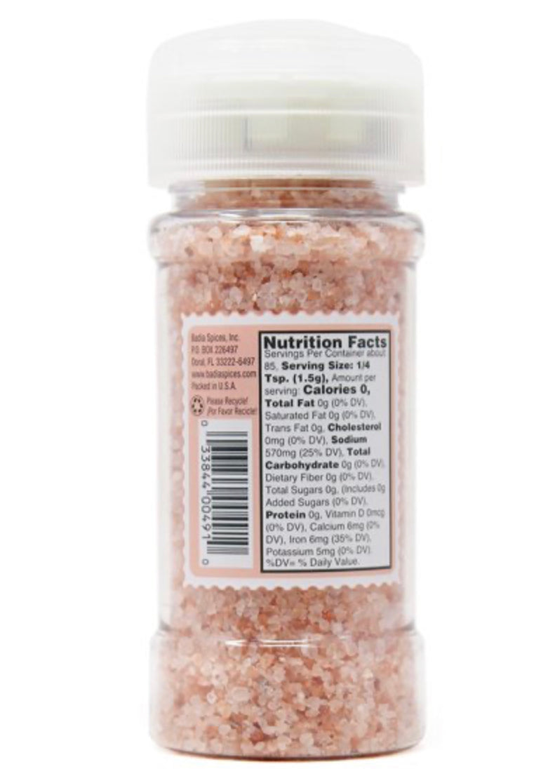 Badia Himalayan Salt Grinder 4.5oz