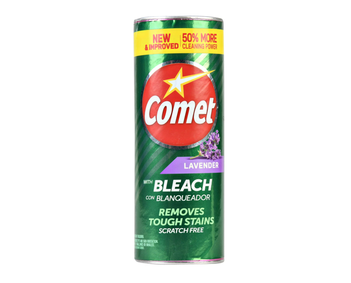 Comet All Purpose Cleaning Powder With Bleach Lavender 21oz