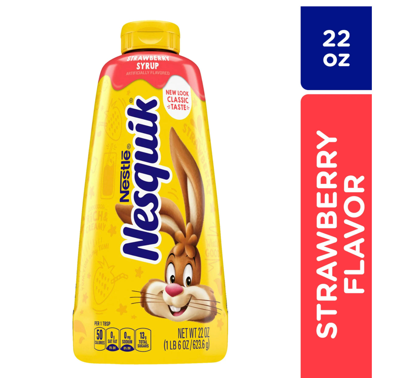 Nesquik Strawberry Flavored Syrup 22oz