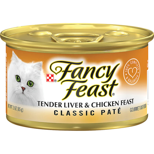 Fancy Feast Tender Liver & Chicken 3oz