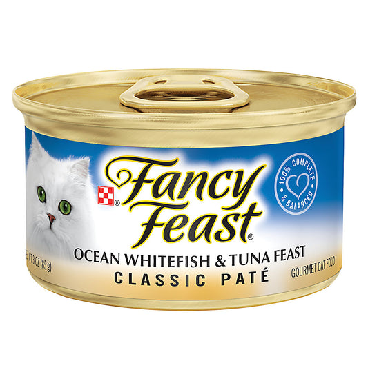 Fancy Feast Ocean Whitefish & Tuna 3oz