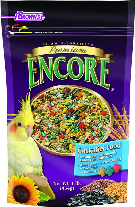 Brown's Encore Cockatiel Food 1lb