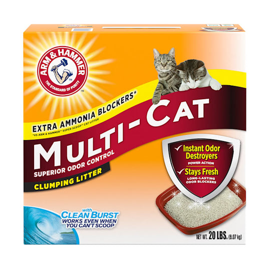 Arm & Hammer Multi Cat Litter 20lb