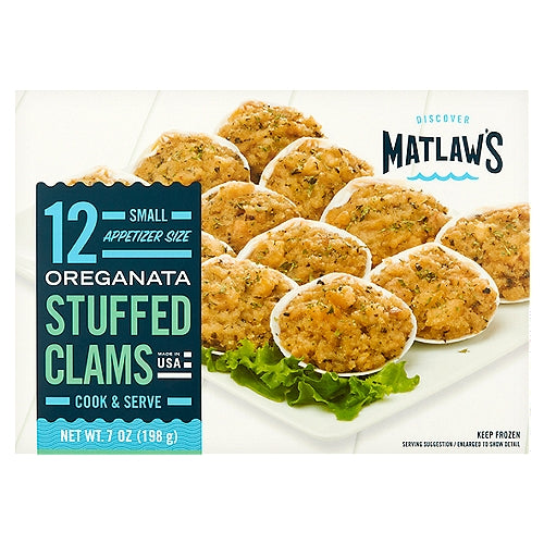 Matlaw's Stuffed Clams 12ct