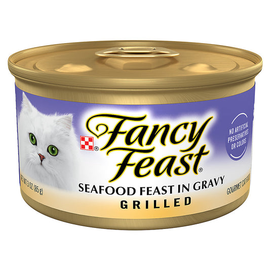 Fancy Feast Seafood In Gravy 3oz