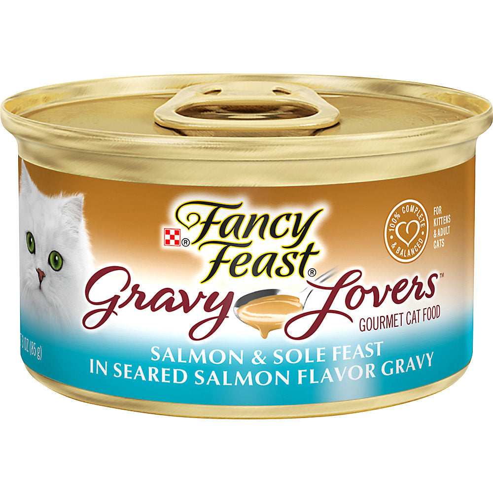 Fancy Feast Gravy Lovers Salmon & Sole 3oz