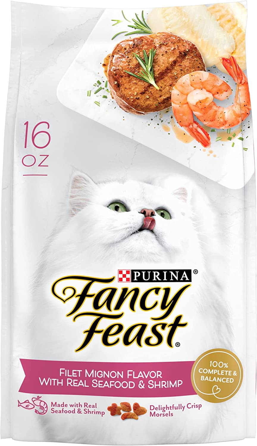 Fancy Feast Filet Mignon Seafood & Shrimp 1lb