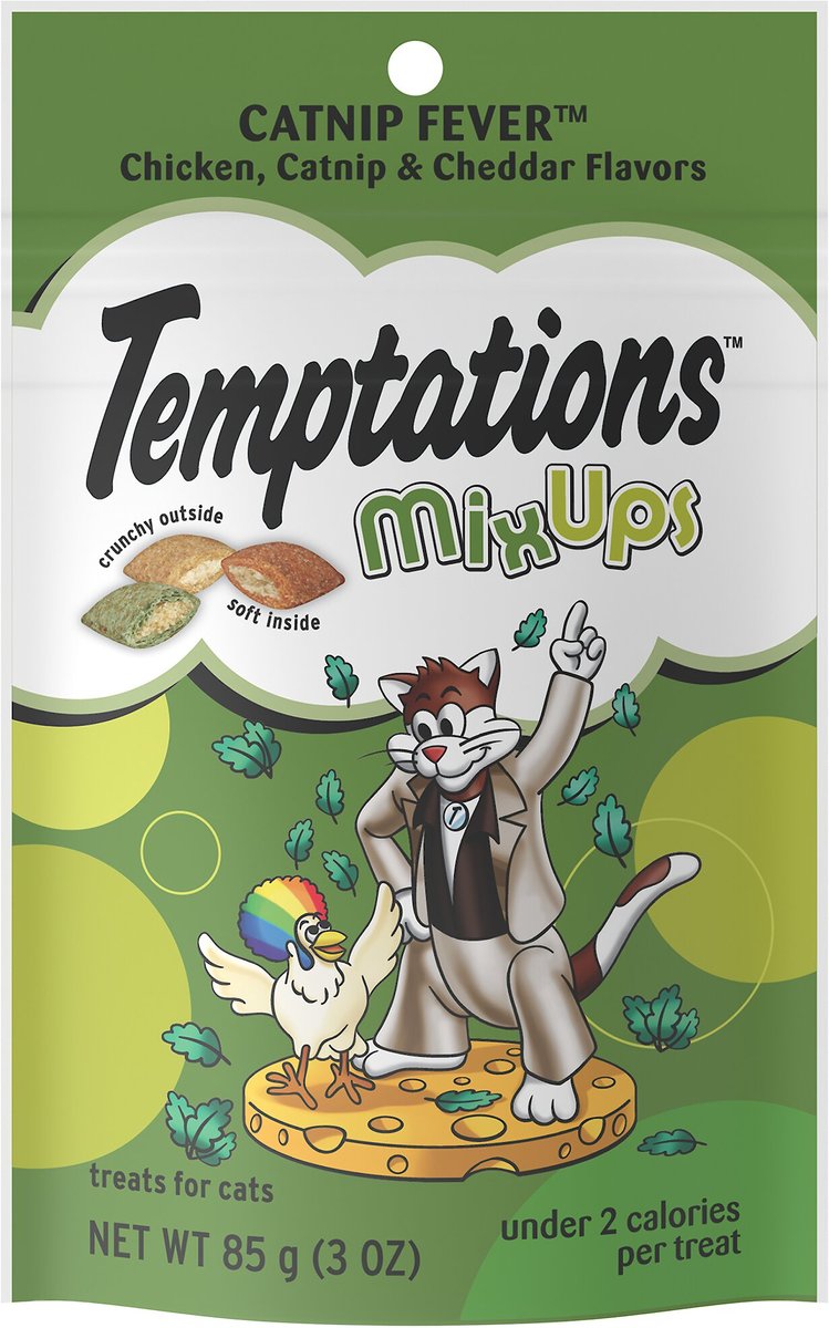Temptations Mix Ups Catnip Fever 3oz