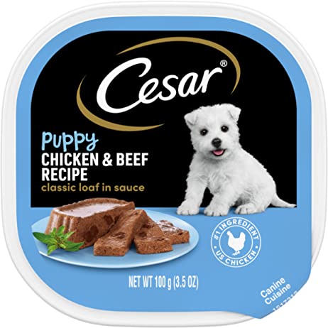 Cesar Puppy Chicken & Beef Recipe 3.5oz