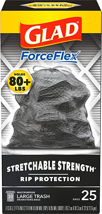 Glad ForceFlex Large 25ct