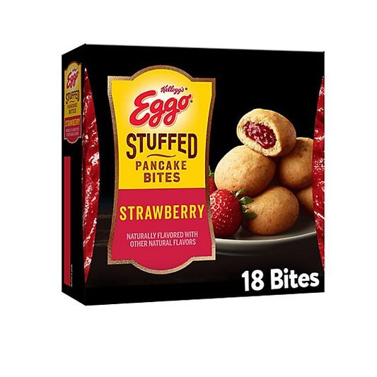 Eggo Stuffed Pancakes Bites Strawberry 10.15oz