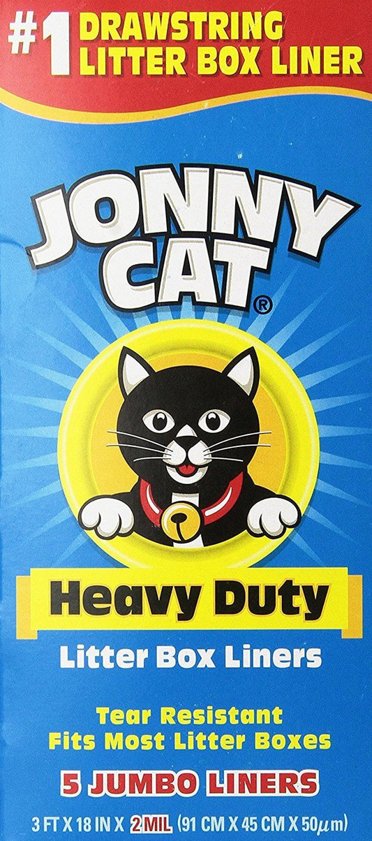 Jonny Cat Heavy Duty Litter Box Liners 5ct