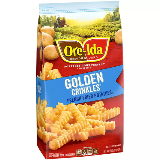 Ore Ida Golden Crinkles French Fried Potatoes 32oz