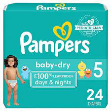 Pampers Size 5 Diapers 24ct