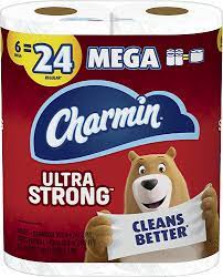 Charmin Ultra Strong Mega 6 Rolls