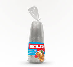 Solo Clear Cups 18oz 28ct