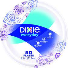 Dixie Everyday Paper Plates 6" 50ct