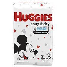 Huggies Snug & Dry Size 3 Diapers 31ct