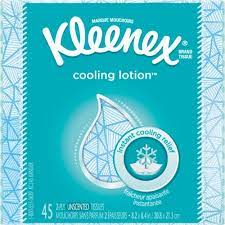 Kleenex Cooling Lotion 45 Tissues