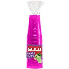 Solo Plastic Cups 16oz 24ct