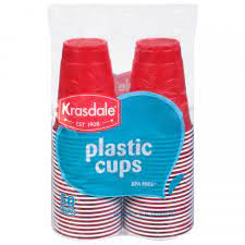 Krasdale Plastic Cups 18oz 50ct