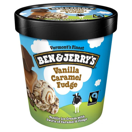 Ben & Jerry's Vanilla Caramel Fudge 1pt