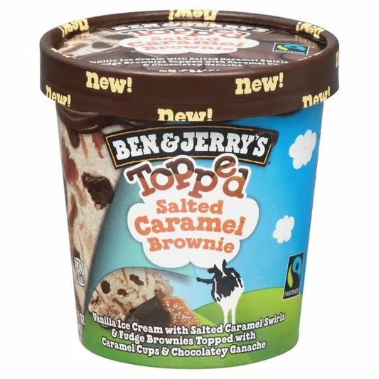 Ben & Jerry's Salted Caramel Brownie 15.2oz