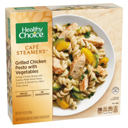 Healthy Choice Cafe Steamers Grilled Chicken Pesto With Vegetables 9.9oz