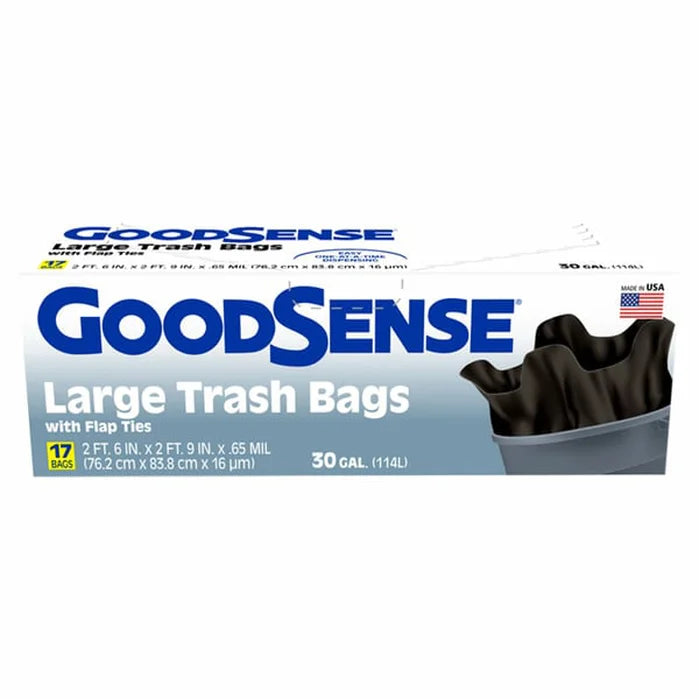 Good Sense Large Trash Bags 17ct