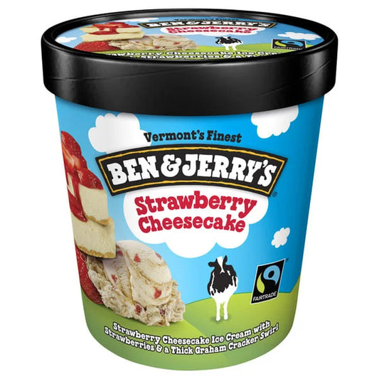 Ben & Jerry's Strawberry Cheesecake 1pt