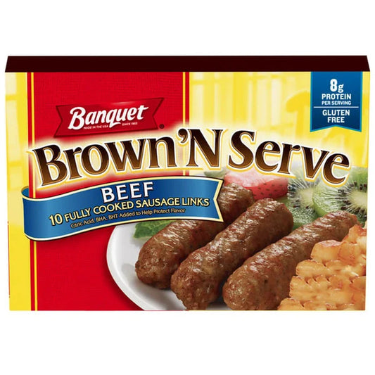 Banquet Brown 'N Serve Beef 10ct