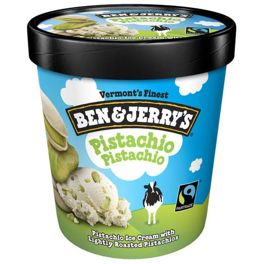 Ben & Jerry's Pistachio Pistachio 1pt