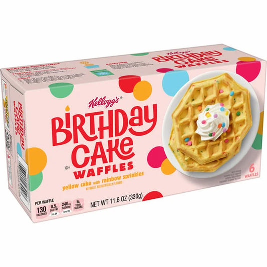 Kellogg's Birthday Cake Waffles 6ct