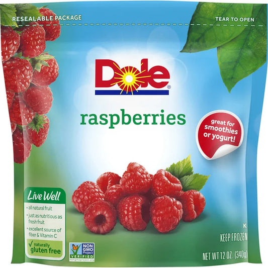 Dole Raspberries 12oz