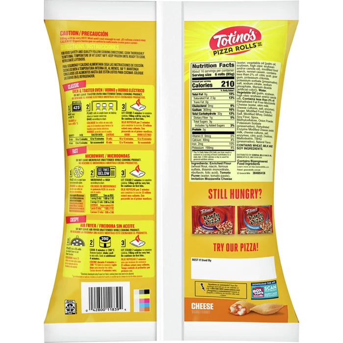 Totino's Cheese Pizza Rolls 100ct