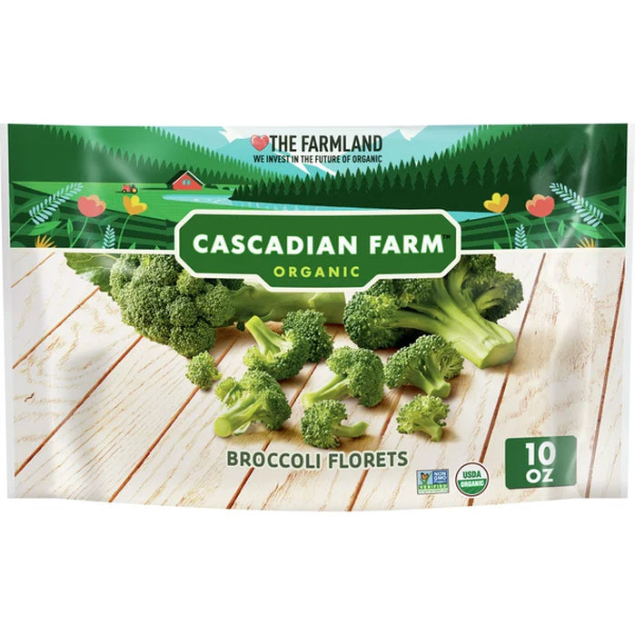 Cascadian Farm Organic Broccoli Florets 10oz