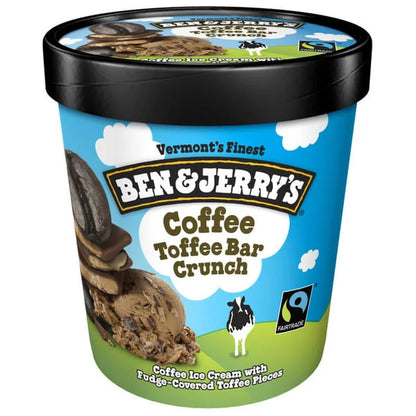 Ben & Jerry's Coffee Toffee Bar Crunch 1pt