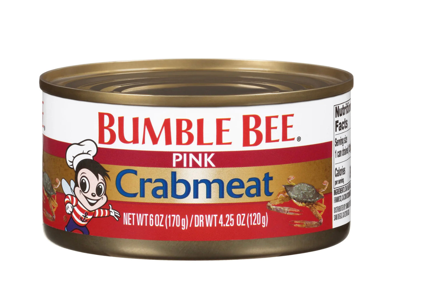 Bumble Bee Pink Crabmeat 6oz