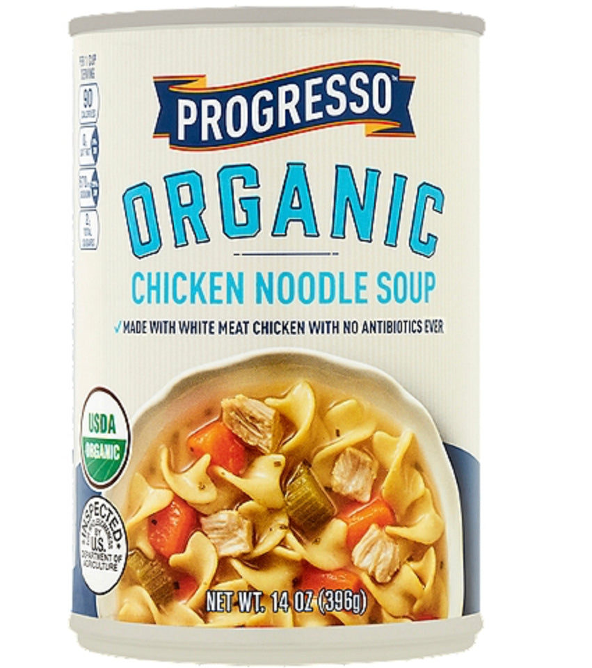 Progresso Organic Chicken Noodle soup 14oz