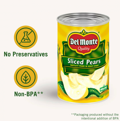 Del Monte Sliced Bartlett Pears 15.25oz