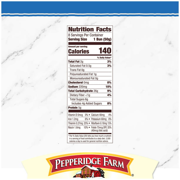 Pepperidge Farm Hot Dog Buns Top Sliced 8ct