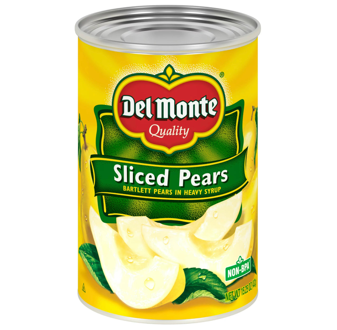 Del Monte Sliced Bartlett Pears 15.25oz