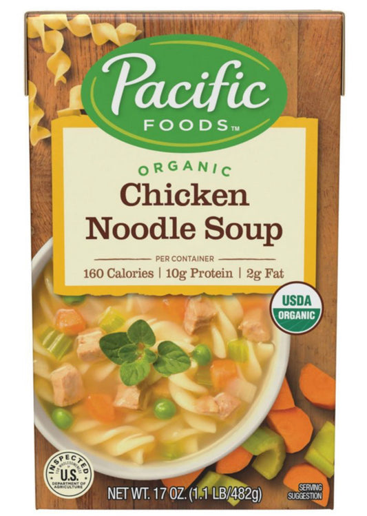 Pacific Foods Organic Chicken Noodle Soup 17oz