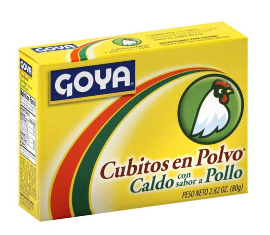 Goya Cubitos En Polvo 2.82oz