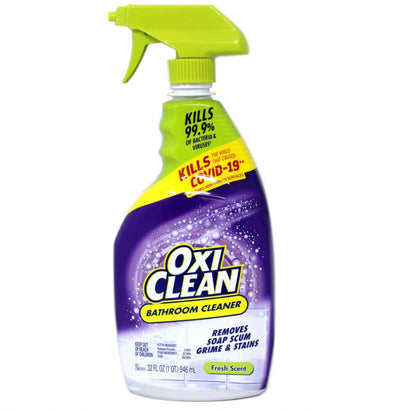 OxiClean Bathroom Cleaner Fresh Scent 32 oz